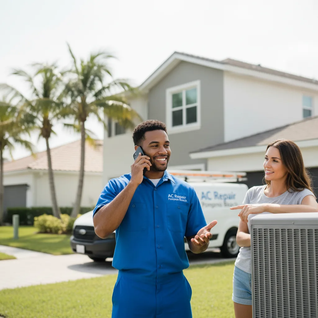 AC Repair Pompano Beach customer support in Bluff Dale